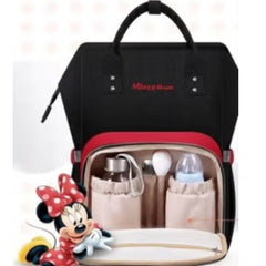 Mum's Fun Design Black & Red Baby Travel Bag