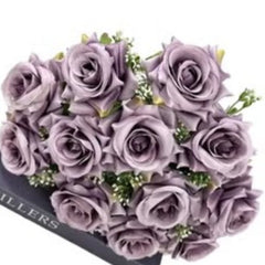 Purple Artificial Flower Beauty Decor for Parties, Weddings, and Home