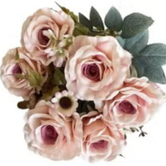 Heart Pink Artificial Flower Decor for Home, Parties, and Weddings