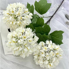 Artificial Flower Decor for Home, Parties, and Weddings - White