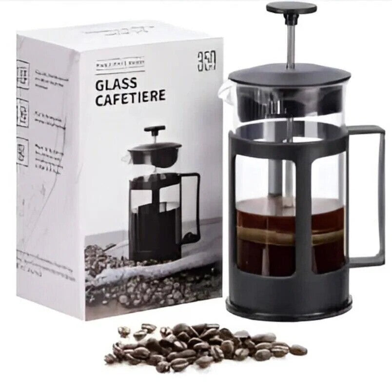 Black French Press Coffee and Tea Maker Quality in Kitchen online in Dubai and UAE at Mumzar.com better value compared to Noon, Amazon.ae, Carrefour, and Dubizzle when you shop for adults and kids at Mumzar.com free delivery in Dubai, Abu Dhabi, Sharjah, Ajman, Umm Al Quwain, Fujairah, and Ras Al Khaimah.