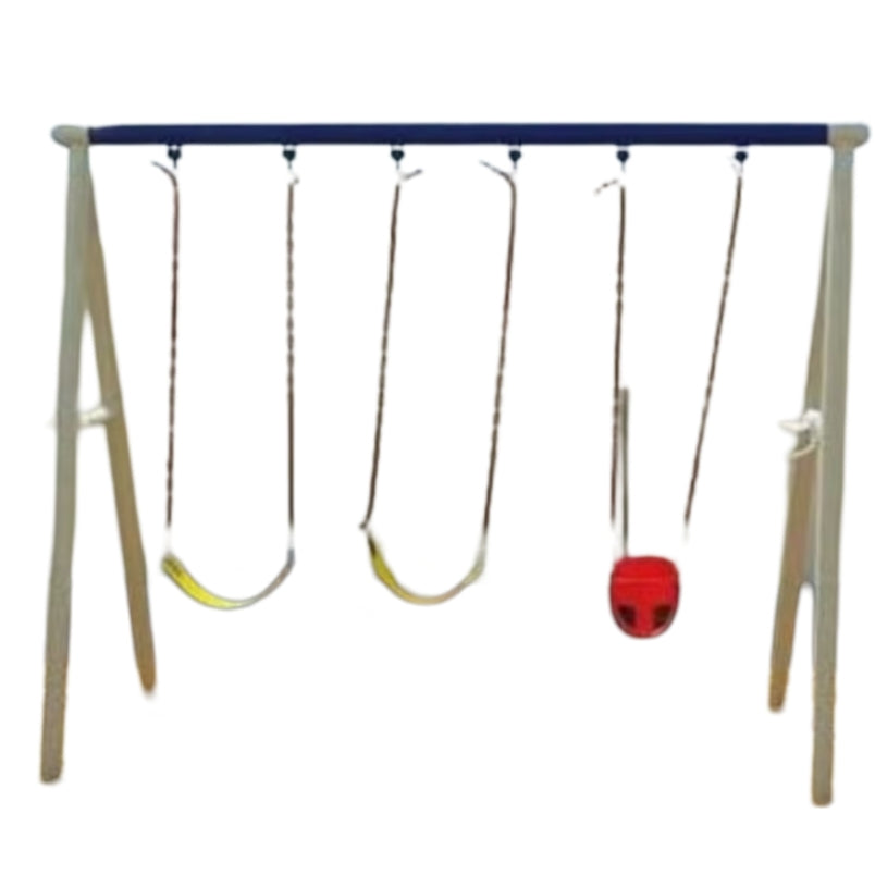 Steel Outdoor Swing Sets For Baby/Adult