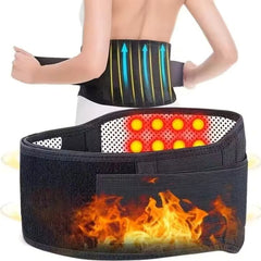 Adjustable Self-Heating Magnetic Therapy Waist Support Belt – Comfort & Pain Relief