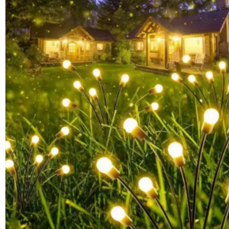 LED Solar Firefly Garden Lights – Waterproof Outdoor Glow for Patio & Pathway