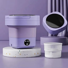 Portable Foldable Washing Purple Machine 8L