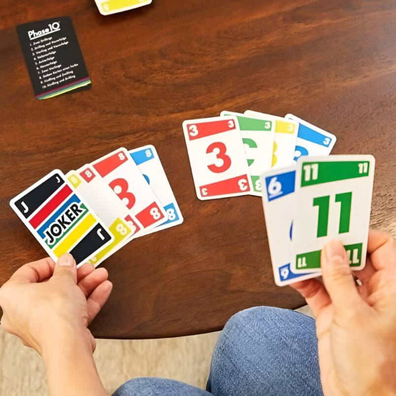 Phase 10 Card Game - Strategic Fun for All Ages