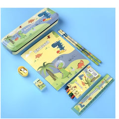 8 pcs Dinosaur Stationery Kit
