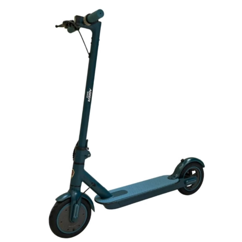 36V Electric Scooter with 200W Motor, 10km Range, 30km/h Speed – Blue