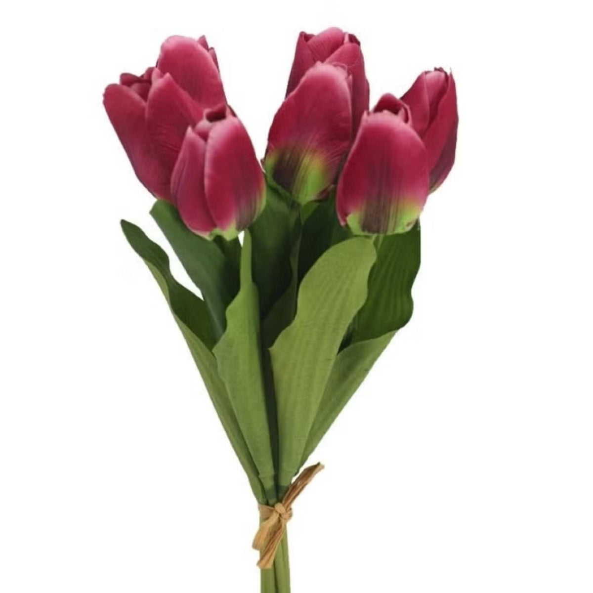 Tulip Harmony Artificial Silk Tulip Flowers Pink