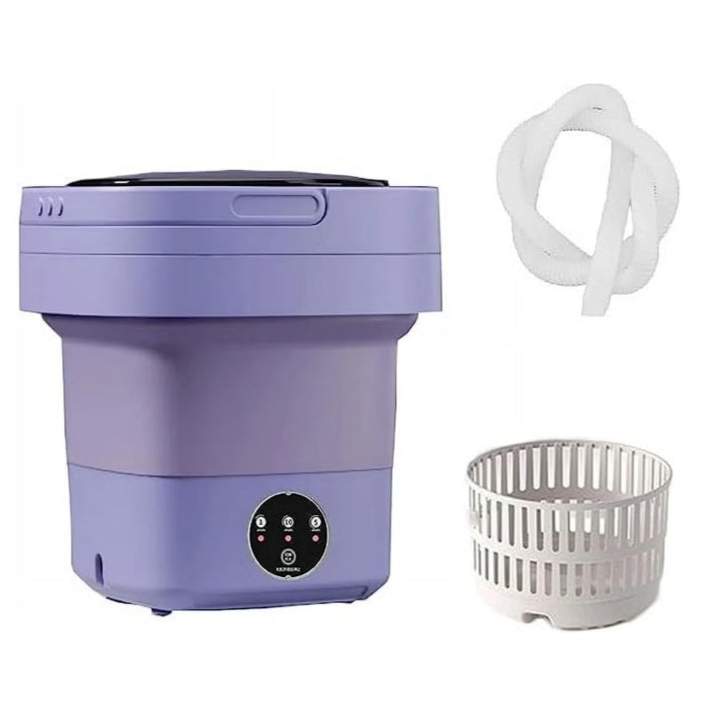 Portable Foldable Washing Purple Machine 8L