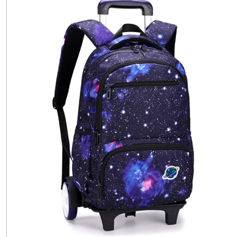 Galaxy School Backpack Explorer Wheeled Bag