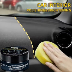 Crystal Clear Car Plastic Repair & Wax – Restore Shine to Interior & Panels