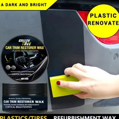 Crystal Clear Car Plastic Repair & Wax – Restore Shine to Interior & Panels