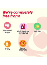 Apple Cider Vinegar effervescent tablets graphic with no sugar and no gelatin icons