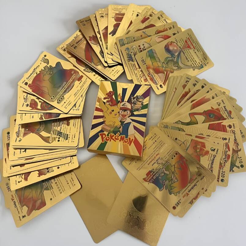 Pokémon Trading Card Collection – 55 Assorted Cards for Fun and Adventure - Mumzar