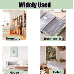Portable foldable washing machine ideal for use in dormitory, business trips, house, and hotel settings