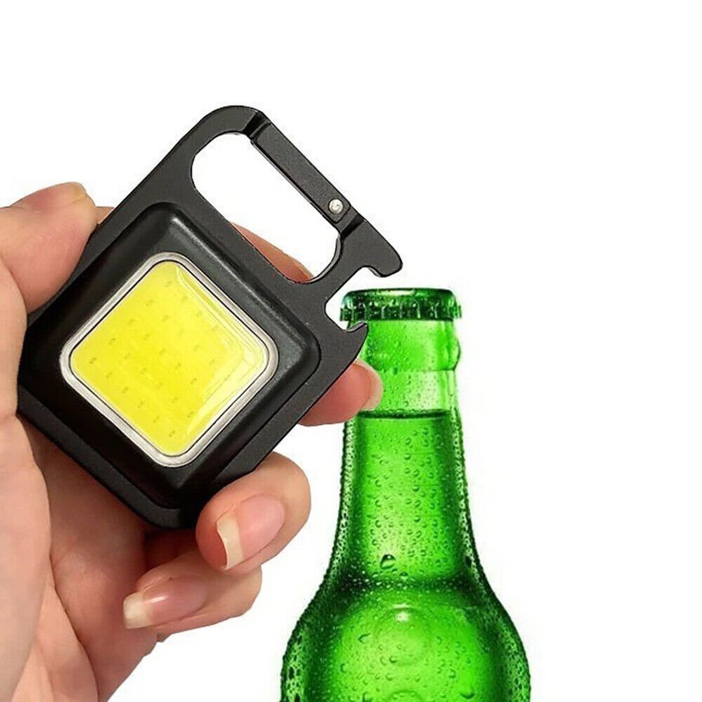 Portable Mini Pocket Light with Folding Bracket and Bottle Opener - Mumzar.com