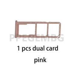 Mumzar pink dual SIM card tray replacement for Samsung Galaxy A51 battery case replacement