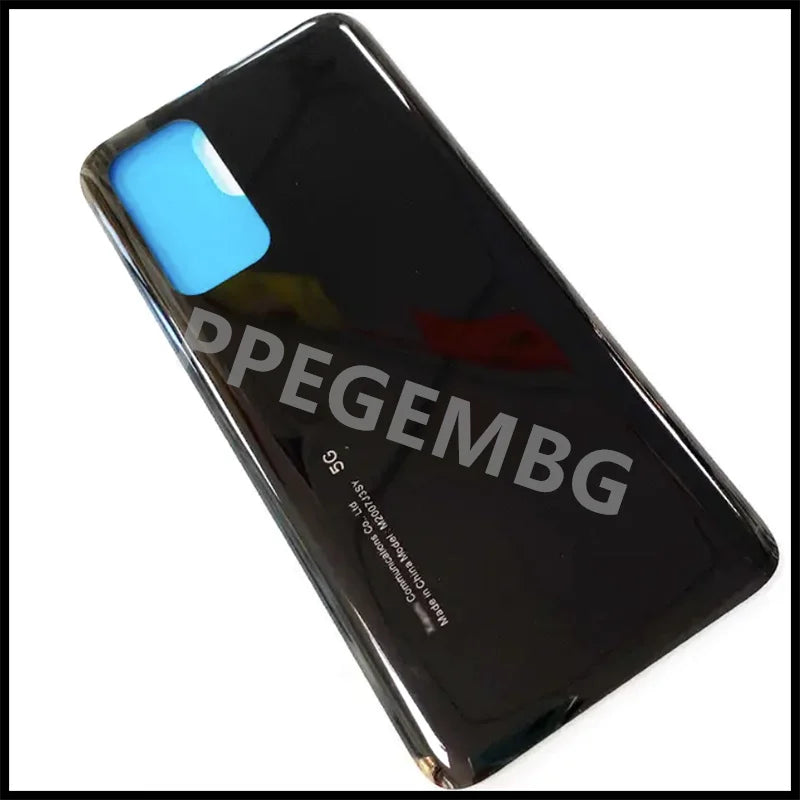 Mumzar Xiaomi Mi 10T Pro battery cover replacement glossy black back panel with camera cutout and protective film