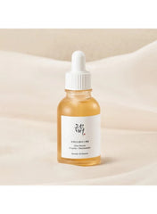 Beauty of Joseon Propolis Niacinamide Glow Serum in a clear dropper bottle for radiant skin