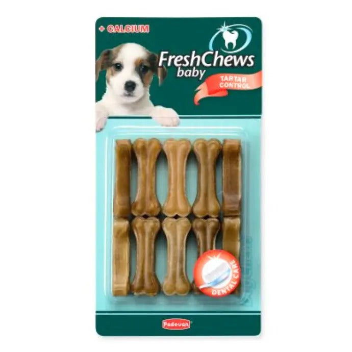 Padovan FreshChews Baby Puppy Dental Chews UAE with Calcium for Tartar Control