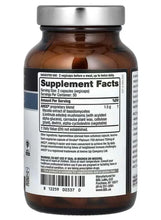 AHCC immune support supplement bottle, amber with silver cap and Supplement Facts panel