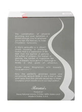 Rasasi Chastity Eau de Parfum box back panel with product details.