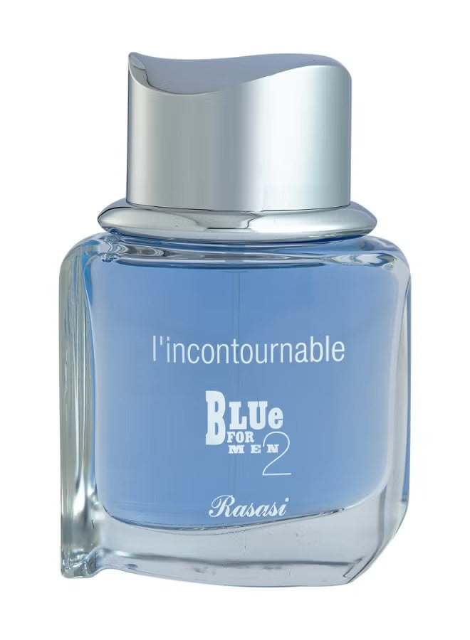 RASASI L'Incontournable Blue for Men 2 Eau De Parfum in a sleek glass bottle
