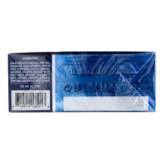Back packaging of Rasasi Royale Blue Men perfume showing ingredients and barcode