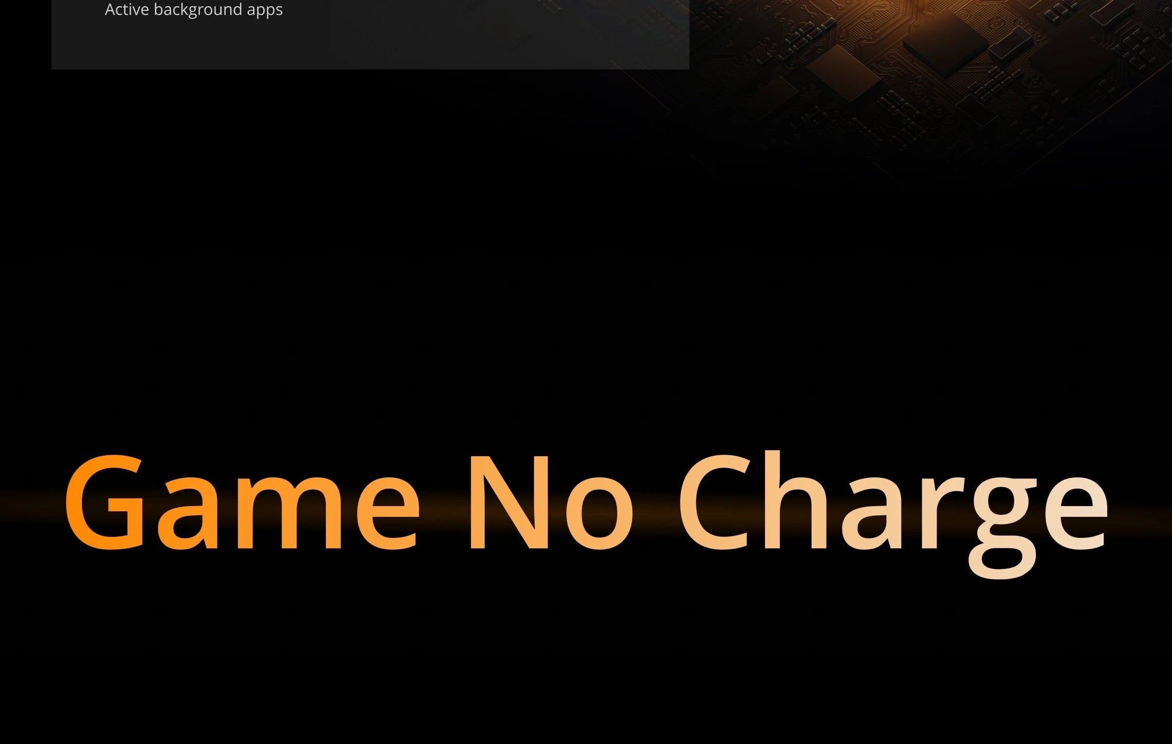 realme 14 5G smartphone UAE promotional banner with orange Game No Charge text on dark background