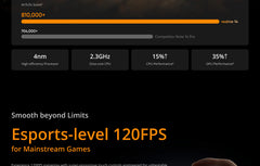realme 14 5G smartphone UAE product page showing AnTuTu 810000 score CPU GPU gains and esports level 120FPS claim