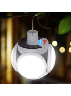 Rechargeable Hanging Night Light: Solar Dusk To Dawn Sensor Bulb Lamp - Mumzar.com