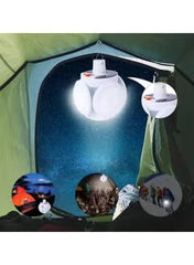 Rechargeable Hanging Night Light: Solar Dusk To Dawn Sensor Bulb Lamp - Mumzar.com