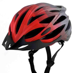 Huitich red and black protective helmet for skating with adjustable straps