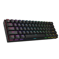 Redragon compact mechanical keyboard for Windows Mac Android with RGB backlit keys