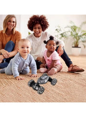 Remote & Hand-Controlled Stunt Car in Grey with the Transformation Experience - Mumzar.com