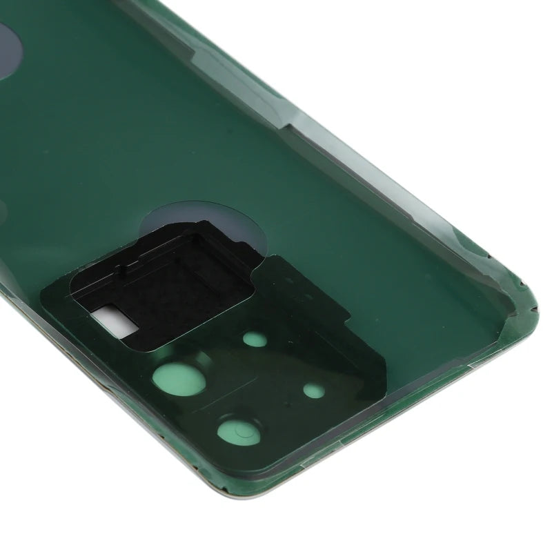 Mumzar Samsung Galaxy S20 Ultra battery back cover inner green replacement panel with camera cutout and adhesive