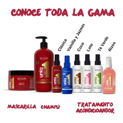 Revlon Uniq One Coconut Hair Treatment and full range of Revlon Uniq One hair care products with various fragrances