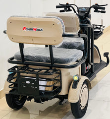 Rohan Wings X7 electric scooter UAE featuring a spacious design and comfortable seating for commuters