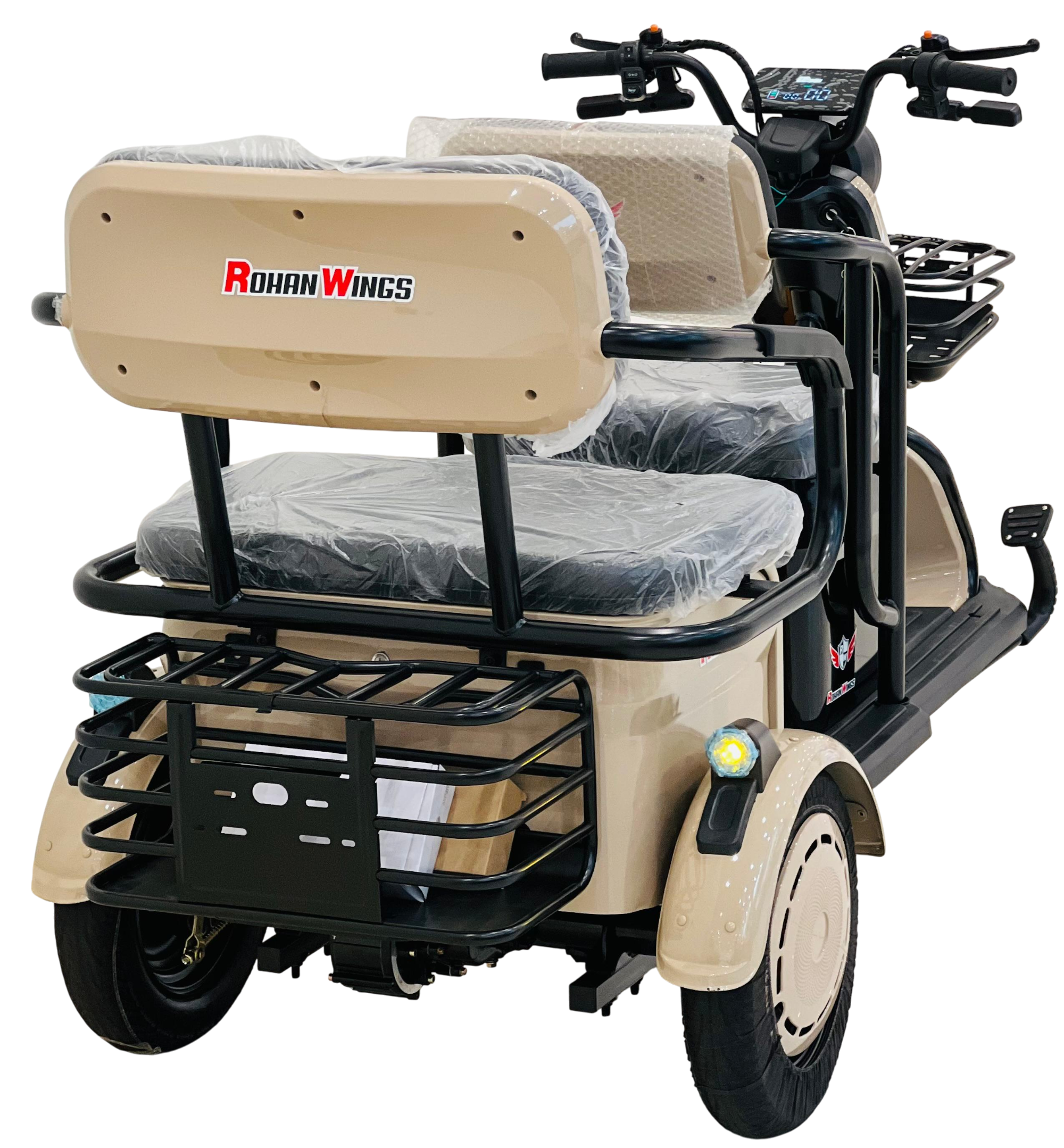 Rohan Wings X7 electric scooter UAE with comfortable seating and cargo space for urban commuting