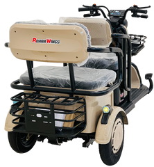 Rohan Wings X7 electric scooter UAE with comfortable seating and cargo space for urban commuting