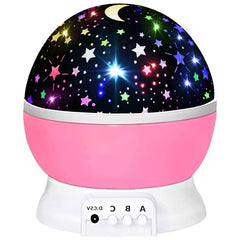 Romantic Night Light Moon Star Projector: Create Magical Ambiance with 9 Dream Color Combinations - Mumzar.com