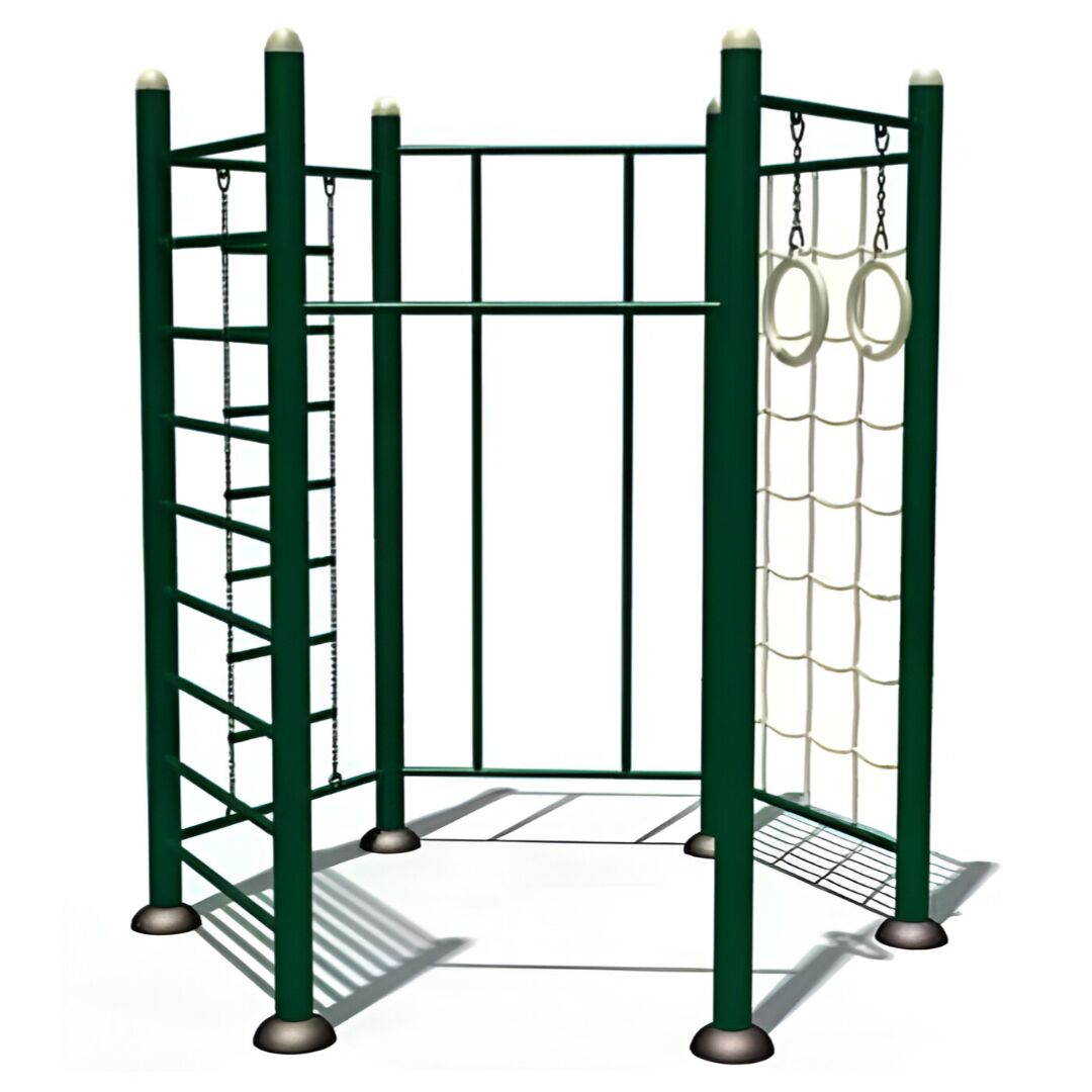 Sturdy Rope Climbing Frame for Kids & Adults – Wooden & Metal Design