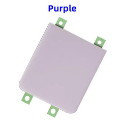Mumzar Samsung Galaxy Z Flip5 back cover replacement purple rear glass panel with adhesive tabs