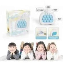 Blue pop it fidget toy set in retail packaging