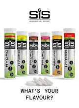 SiS Hydro variety pack of electrolyte tablet tubes, mixed flavors, with tablets