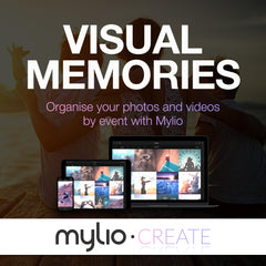 Seagate 1TB SSD with Adobe Creative Cloud promoting Mylio photo and video organization across multiple devices