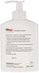 Sebamed intimate wash for women white 200ml pump bottle gentle pH balanced feminine cleanser