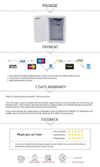 Mumzar packaged Xiaomi 13 Lite back cover replacement in retail box showing warranty and payment icons