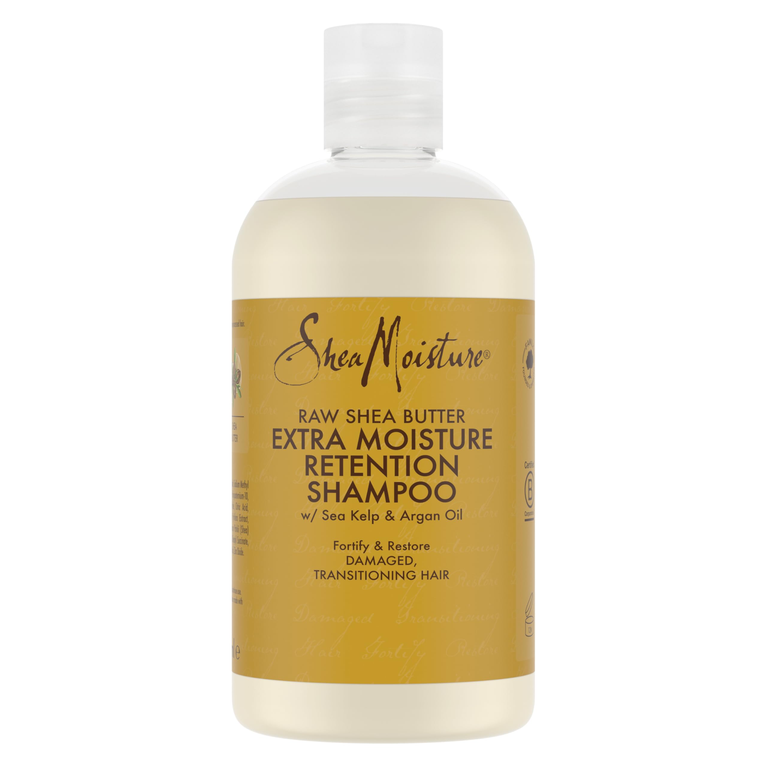Shea Moisture Raw Shea Butter Extra Moisture Retention natural sulfate free shampoo bottle
